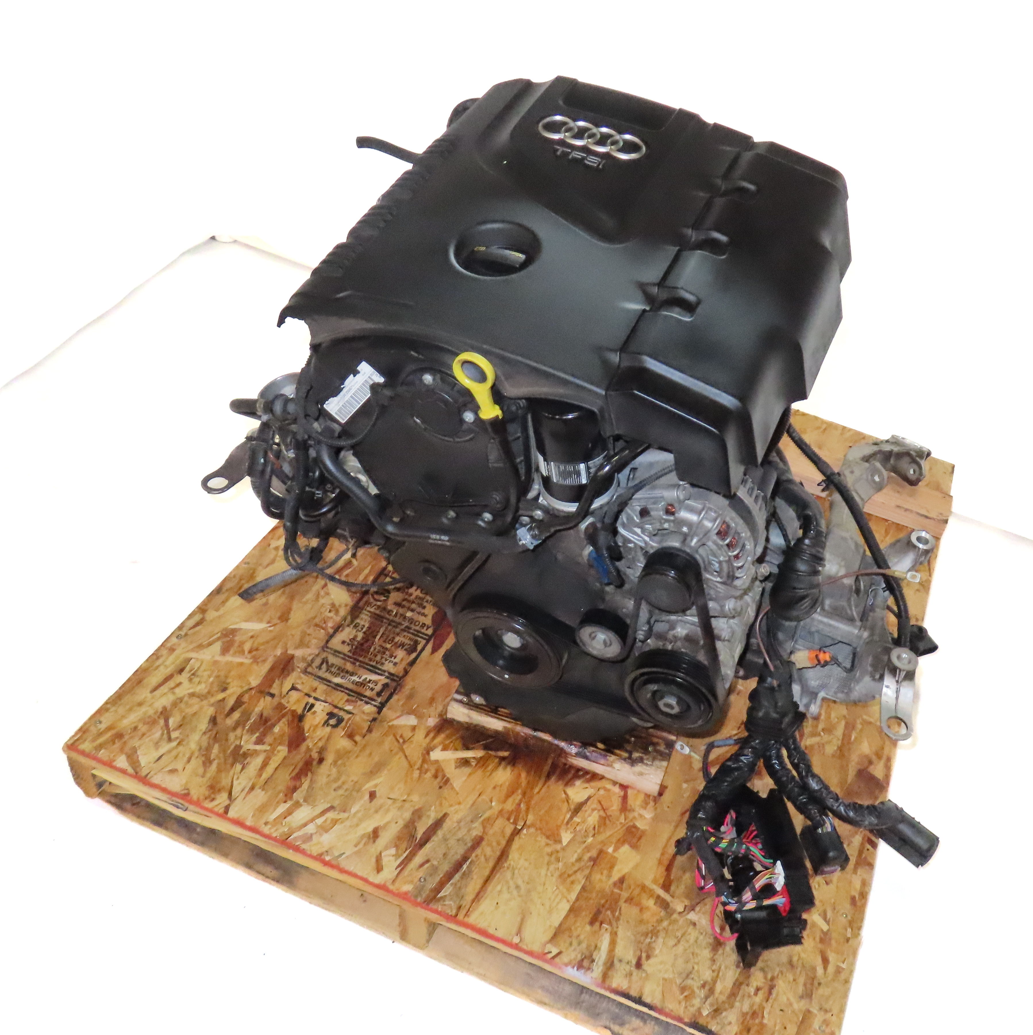 13-16 AUDI A4 A5 B8 8K 8T FWD 2.0L CAED TURBO ENGINE ASSEMBLY ASE TESTED (108k) — exact item pictured